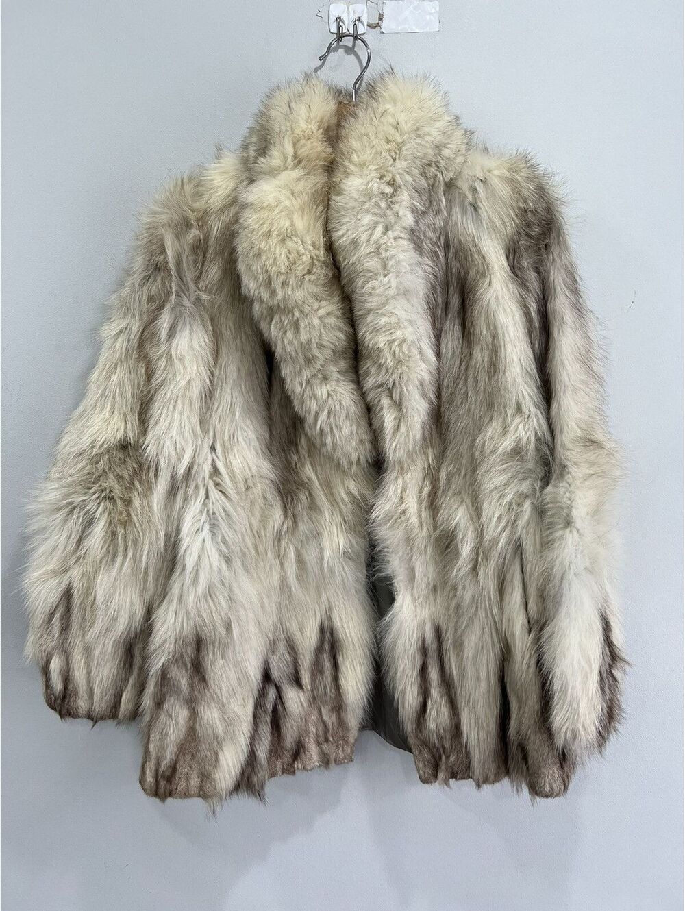 Vintage Womens Faux Fur Coat Jacket